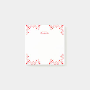 Queen of Hearts - Red  Post-it Notes