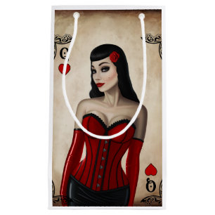 Queen of Hearts Small Gift Bag