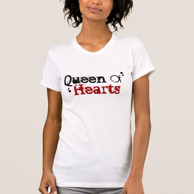 Queen Of Hearts T-Shirt (Front)