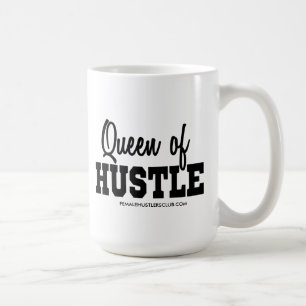 QUEEN OF HUSTLE - Entrepreneurs coffee mug