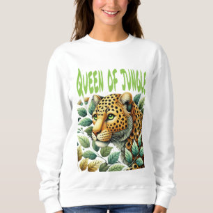 Queen of jungle women's sweatshirt