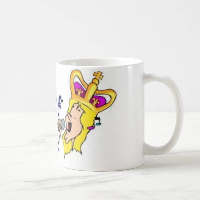 Queen Of Karaoke Coffee Mug (Right)