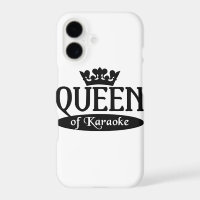 Queen of Karaoke iPhone 4 Case-Mate, customize