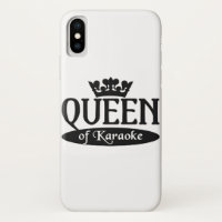 Queen of Karaoke iPhone 4 Case-Mate, customize