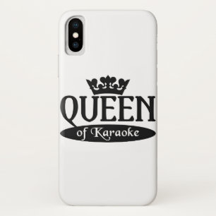 Queen of Karaoke iPhone 4 Case-Mate, customize Case-Mate iPhone Case