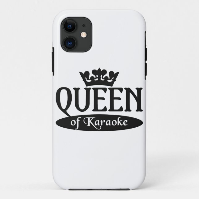 Queen of Karaoke iPhone 5 Case-Mate, customize Case-Mate iPhone Case (Back)