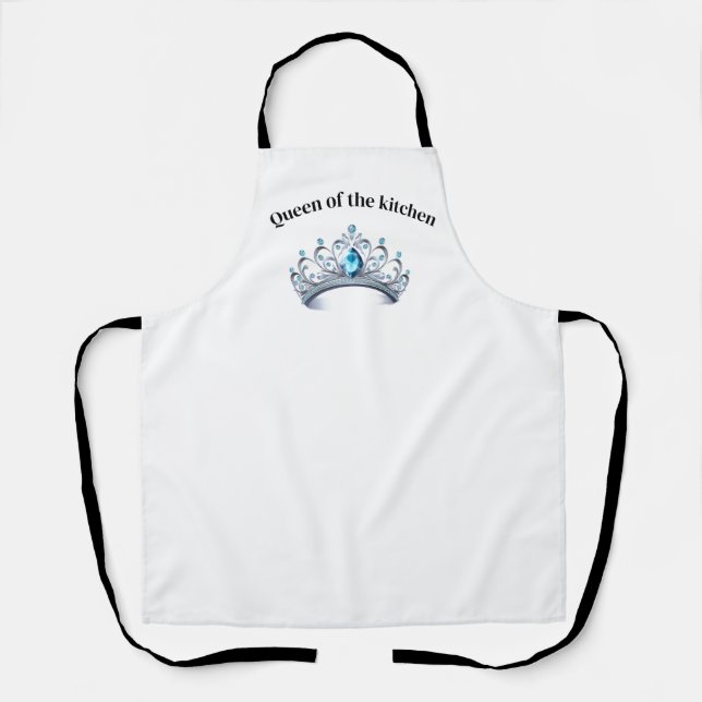 Queen of Kitchen Apron (Front)