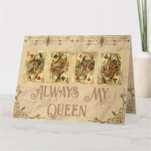 Queen of my Heart Mother's Day Card