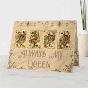 Queen of my Heart Mother's Day Card