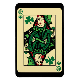 Queen Of Shamrocks Magnet