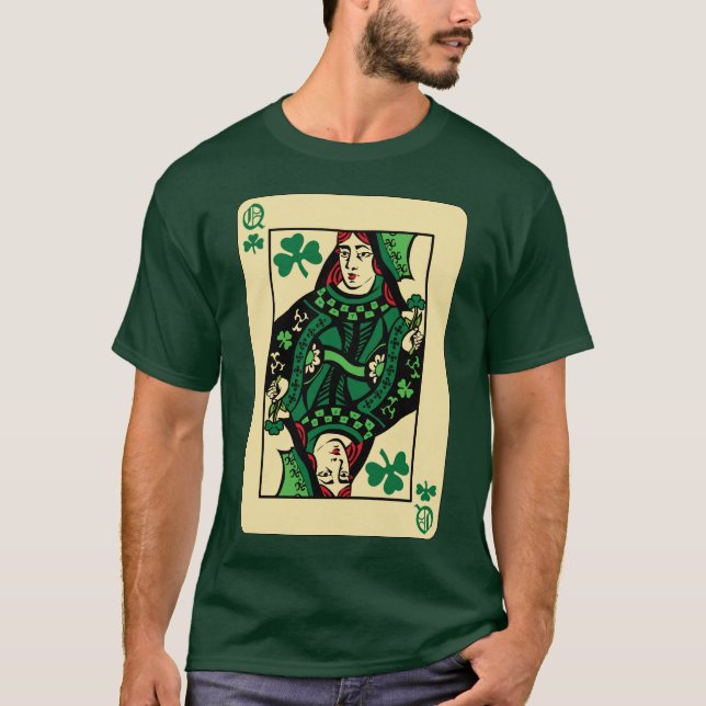 Queen of Shamrocks T-Shirt (Front)