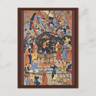 Queen Of Sheba By Persischer Meister (Best Quality Postcard