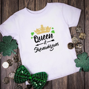 Queen of Shenanigans St. Patrick's Day T-Shirt