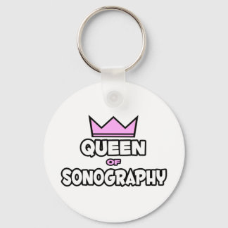 Queen of Sonography Keychain