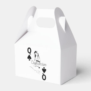 Queen of Spades Bikini Girl Thunder_Cove Favor Box