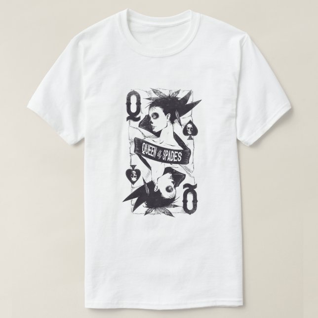 Queen of Spades Men's T-Shirt (Design Front)