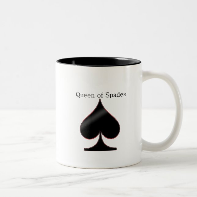 Queen of Spades Mug (Right)