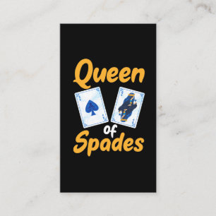 Queen of Spades Table Gambling Card Gamer