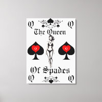 Queen of Spades Tarot Card Thunder_Cove