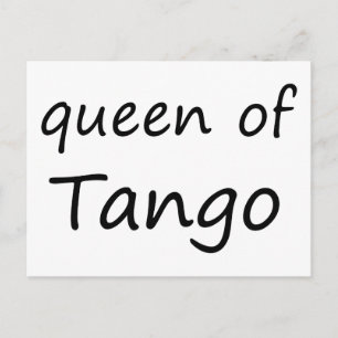 Queen of Tango! Postcard