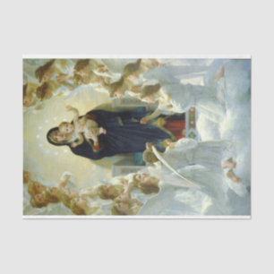Queen of the Angels (by Bouguereau) Tissue Paper