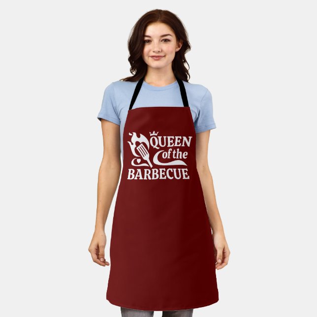 Queen Of The Barbecue Apron (Worn)