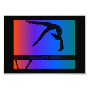 Queen of the Beam Colourful Photo Enlargement Print