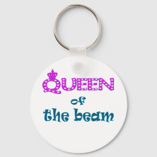 Queen of the Beam Keychain