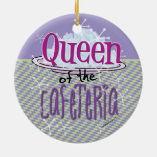 Queen of the Cafeteria - Lunch Lady Ceramic Ornament