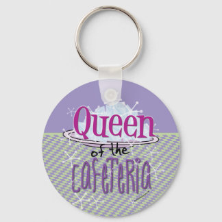 Queen of the Cafeteria - Lunch Lady Keychain