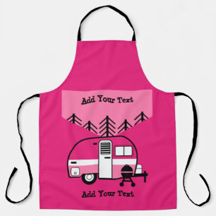 Queen of the Camper - Funny Camping RV Apron