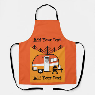 Queen of the Camper - Funny Camping RV Apron