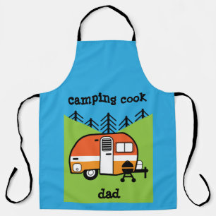 Queen of the Camper - Funny Camping RV Caravan Doo Apron