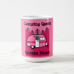 Queen of the Camper - Funny Camping RV Caravan Doo Coffee Mug