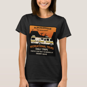 Queen of the Camper - Funny Camping RV Caravan T-Shirt