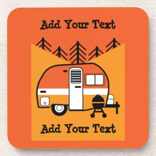 Queen of the Camper - Funny Camping RV    Coaster