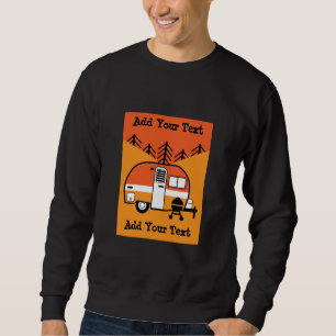 Queen of the Camper - Funny Camping RV Sweatshir Sweatshirt