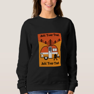 Queen of the Camper - Funny Camping RV   Sweatshirt