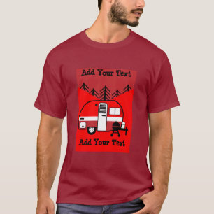 Queen of the Camper - Funny Camping RV  T-Shirt