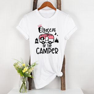 Queen Of The Camper Pink Tri-Blend Shirt