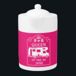 Queen Of The Camper RV<br><div class="desc">Queen Of The Camper RV. ©Copyright HGIFY | HGI Stores Only. All Rights Reserved. Retro vintage camper caravan camper-van camping trailer Funny gifts See full caravan and motorhome collection on Happy Gift Ideas For You. Quality Graphic Art. ADD NAME OR ANY TEXT Gift for RV Camping women with the quote...</div>