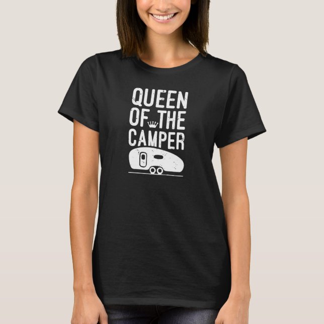 Queen Of The Camper T-Shirt (Front)