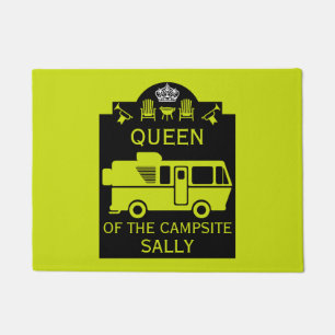 Queen Of The Campsite Doormat