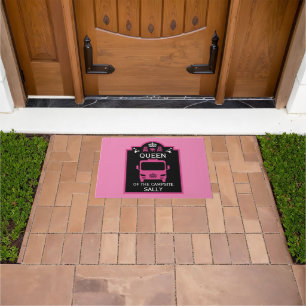 Queen Of The Campsite Doormat