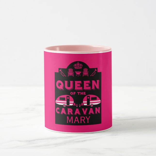 Queen of the Caravan Mug (Center)