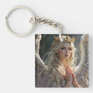 Queen of the Celestial Dawn Keychain