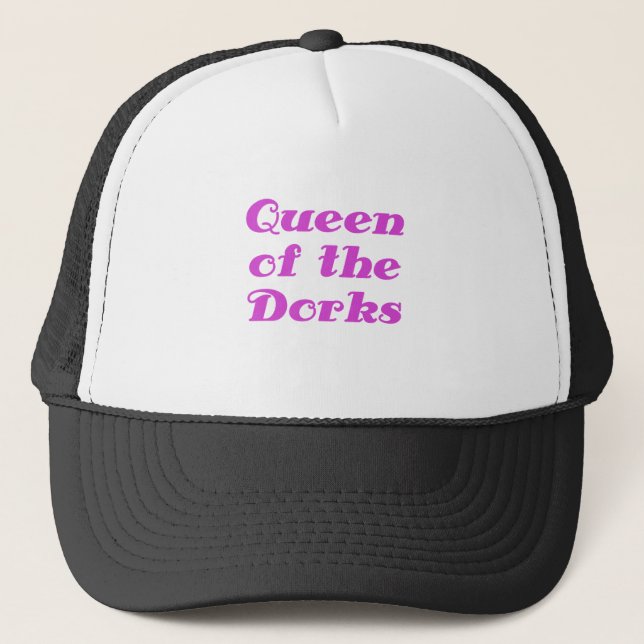 Queen of the Dorks Trucker Hat (Front)