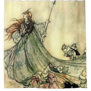 “Queen of the Fairies” by Arthur Rackham