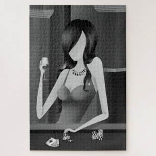Queen of the gam LasVegas Casino Jigsaw Puzzle
