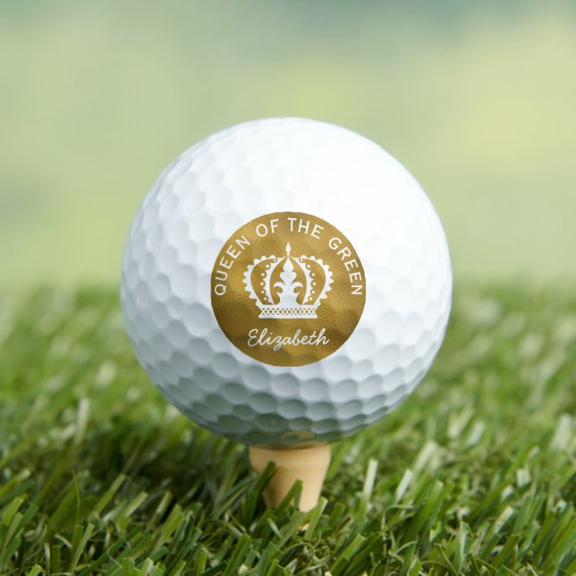 Queen of the Green Golf Balls (Insitu Tee)